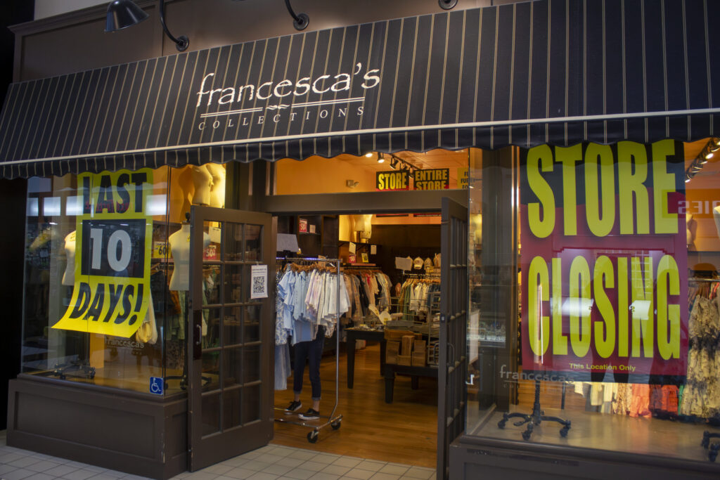 Francesca’s closes all stores